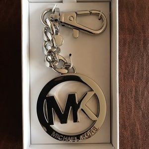 Michael Kors Silver Key charms